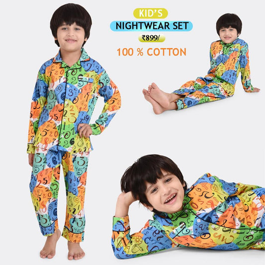 Kid's Night Suit Set