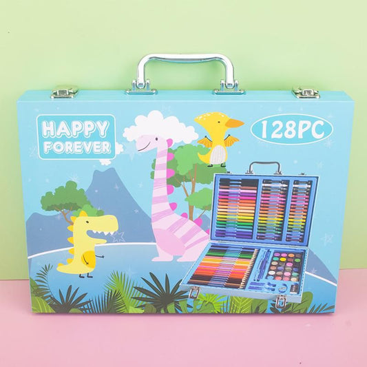 Happy Forever Wooden Art Set - 128 Pieces