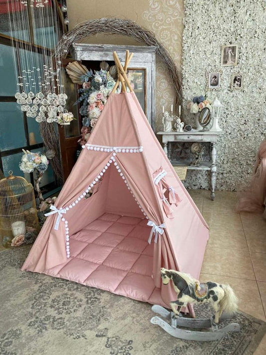 Premium Happy Teepee Tent