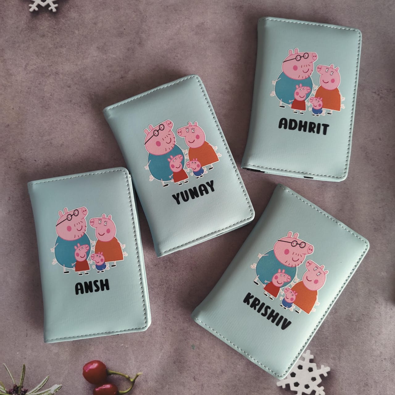 Personalized Passport Covers ( maximum 1 name)