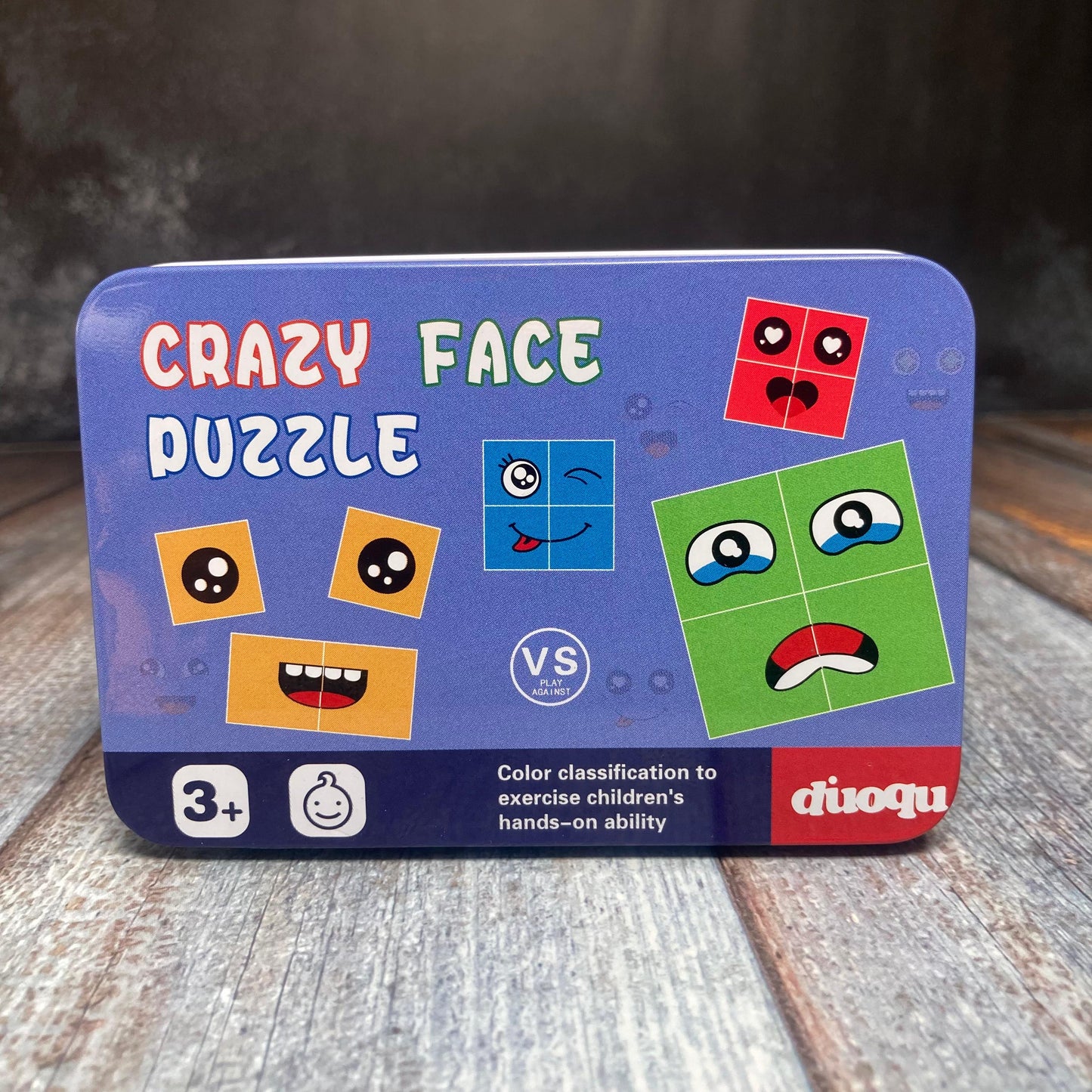 Crazy Face Puzzle Game