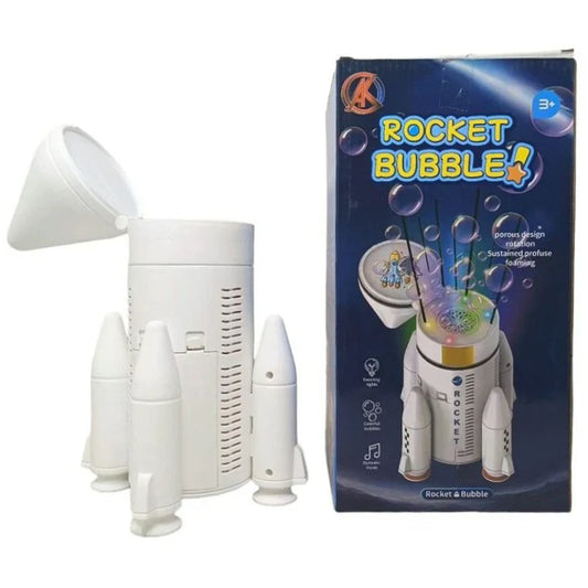 Space Rocket Bubble Machine