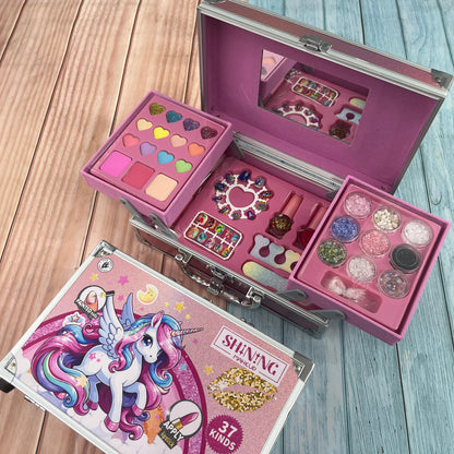 Shining Unicorn/Mermaid Makeup Kit for Kids