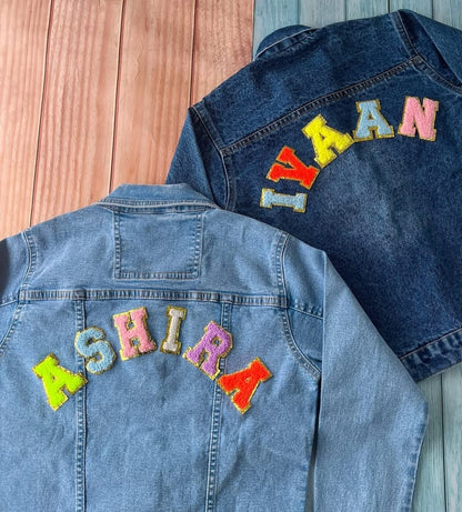 Denim Jacket for Kids (Dark Blue)