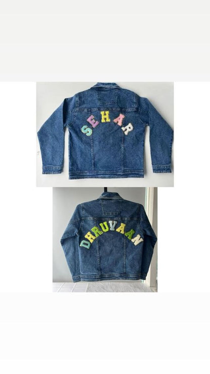 Denim Jacket for Kids (Dark Blue)