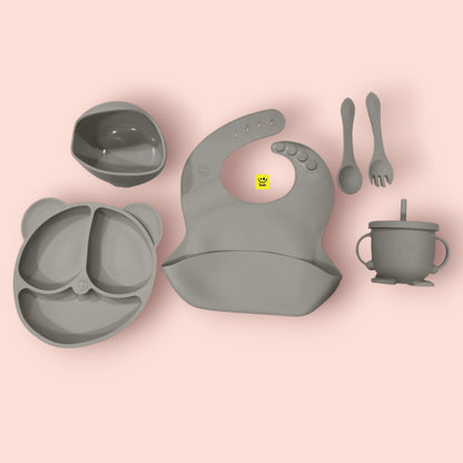 SILICON BABY MAT CUTLERY SET FOR KIDS