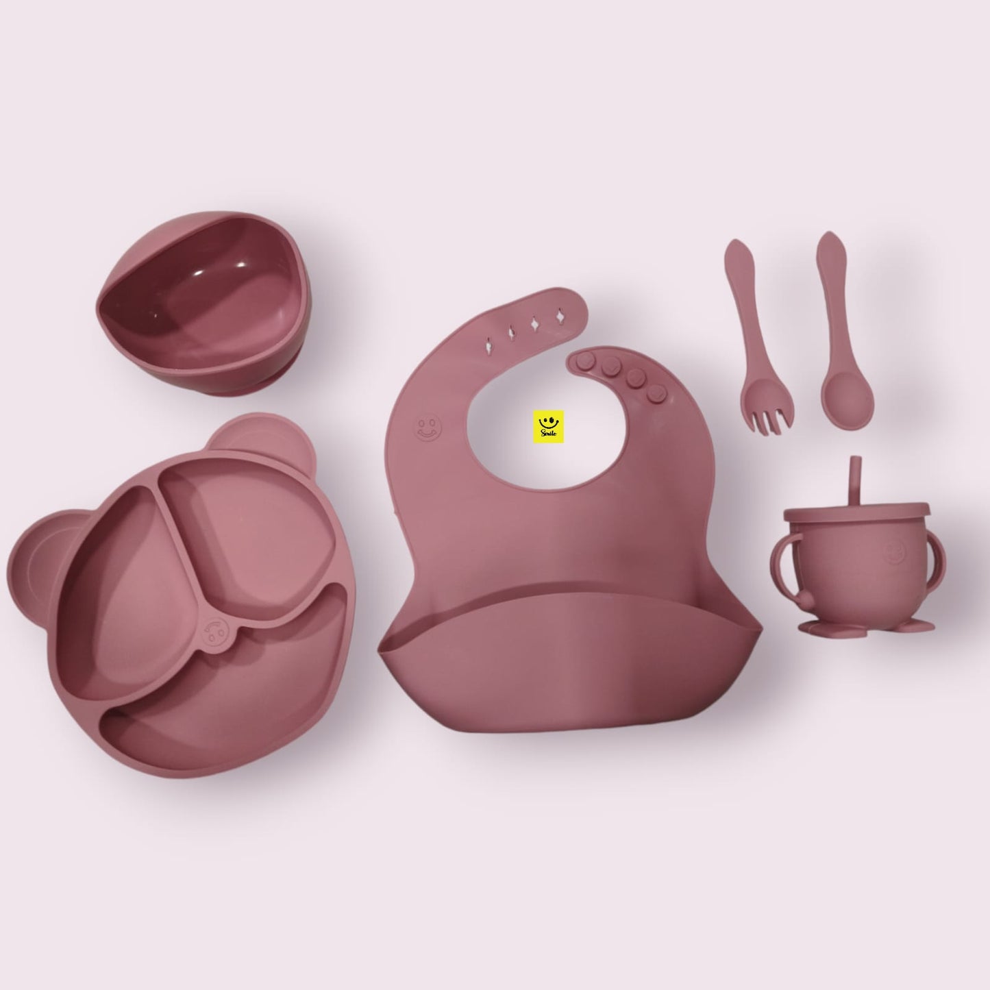 SILICON BABY MAT CUTLERY SET FOR KIDS