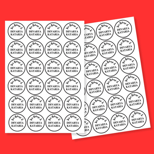 Transparent Waterproof Sticker - Set of 2 A3 Sheet