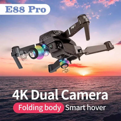 E88 Pro Folding Drone with Dual Camera