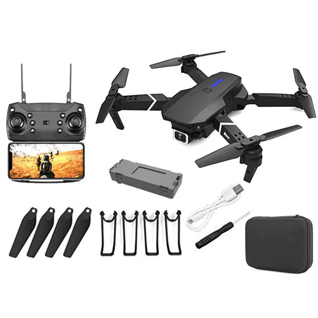 E88 Pro Folding Drone with Dual Camera