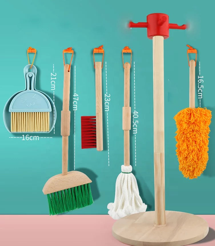 Wooden Cleaning Set for Kids Jr.Billionaire