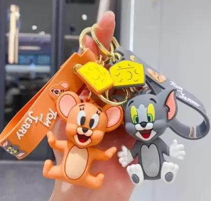 Tom and Jerry Cute Keychains for Kids