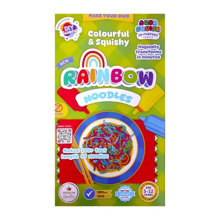 DIY Make Your Own Rainbow Noodles