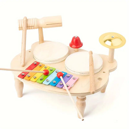 Percussion Musical Instruments Combination Set For Toddler