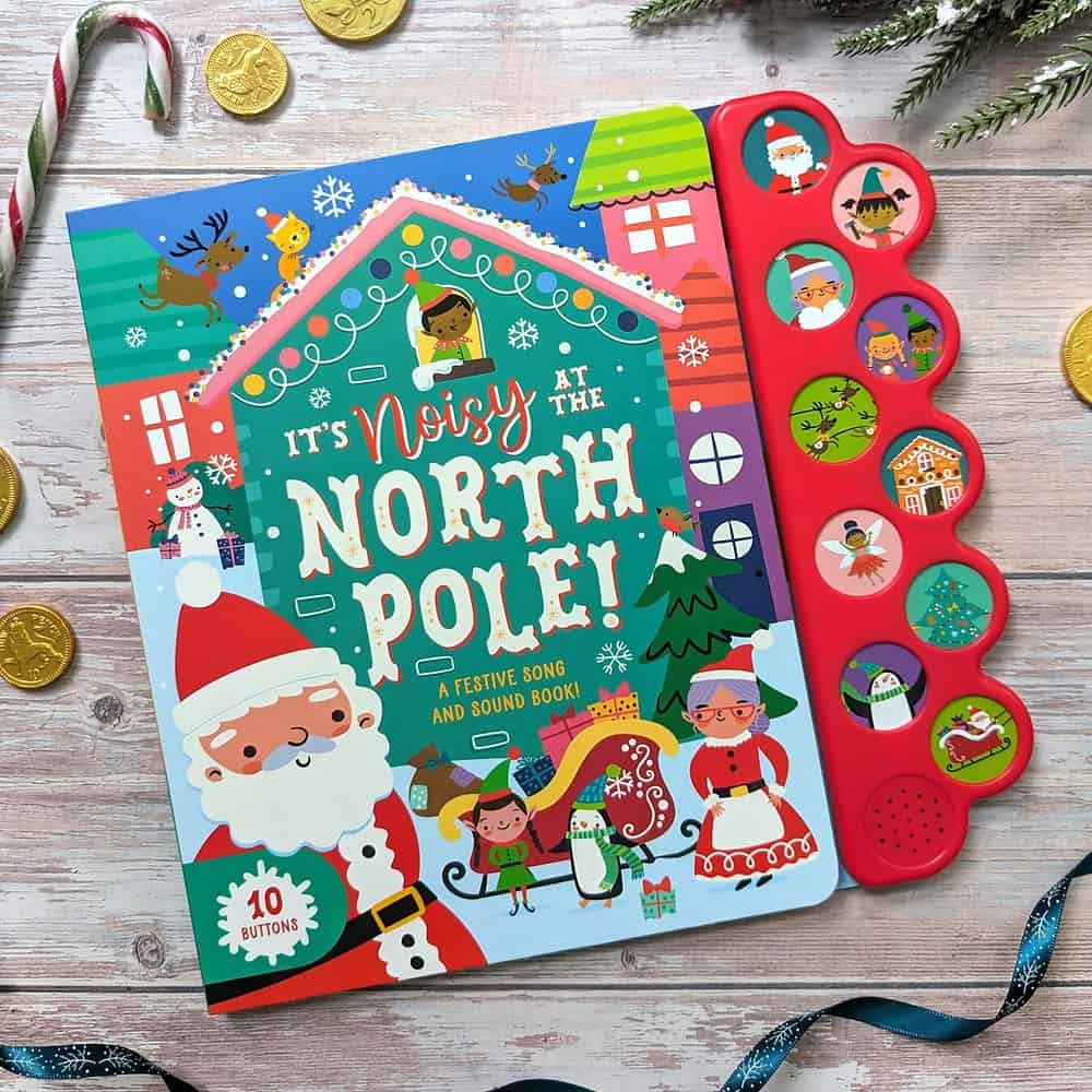 It's Noisy at the North Pole - 10 Button Sound Book