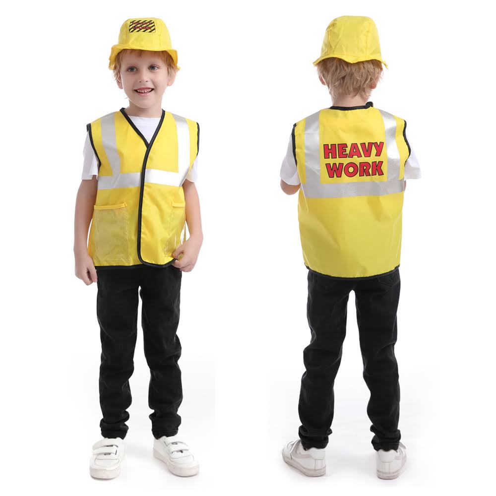 Role Playing Construction Worker Costume