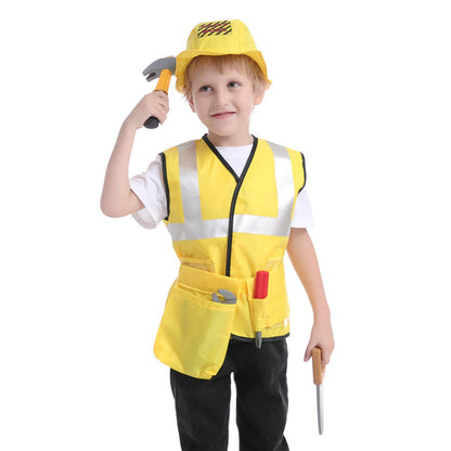 Role Playing Construction Worker Costume