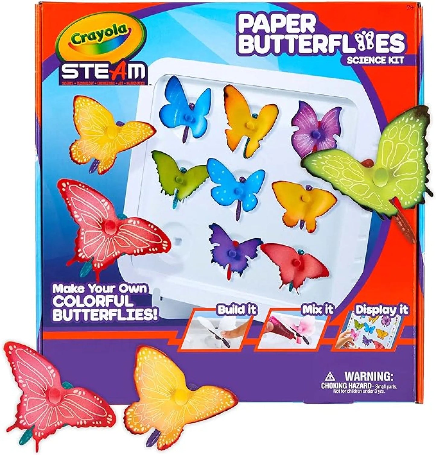 Crayola Steam Paper Butterfly Science Kit