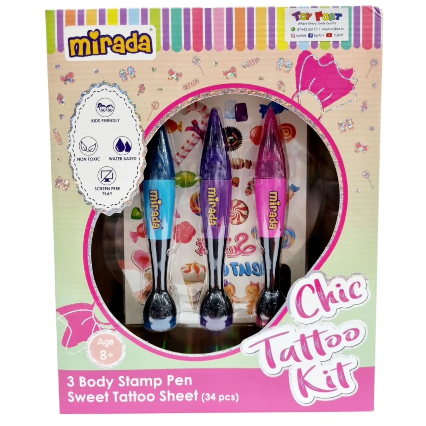 Mirada Chic Tattoo Kit - Create Style & Design