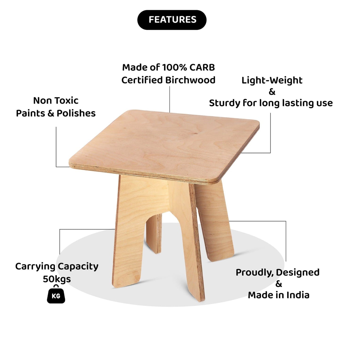 Square Stool