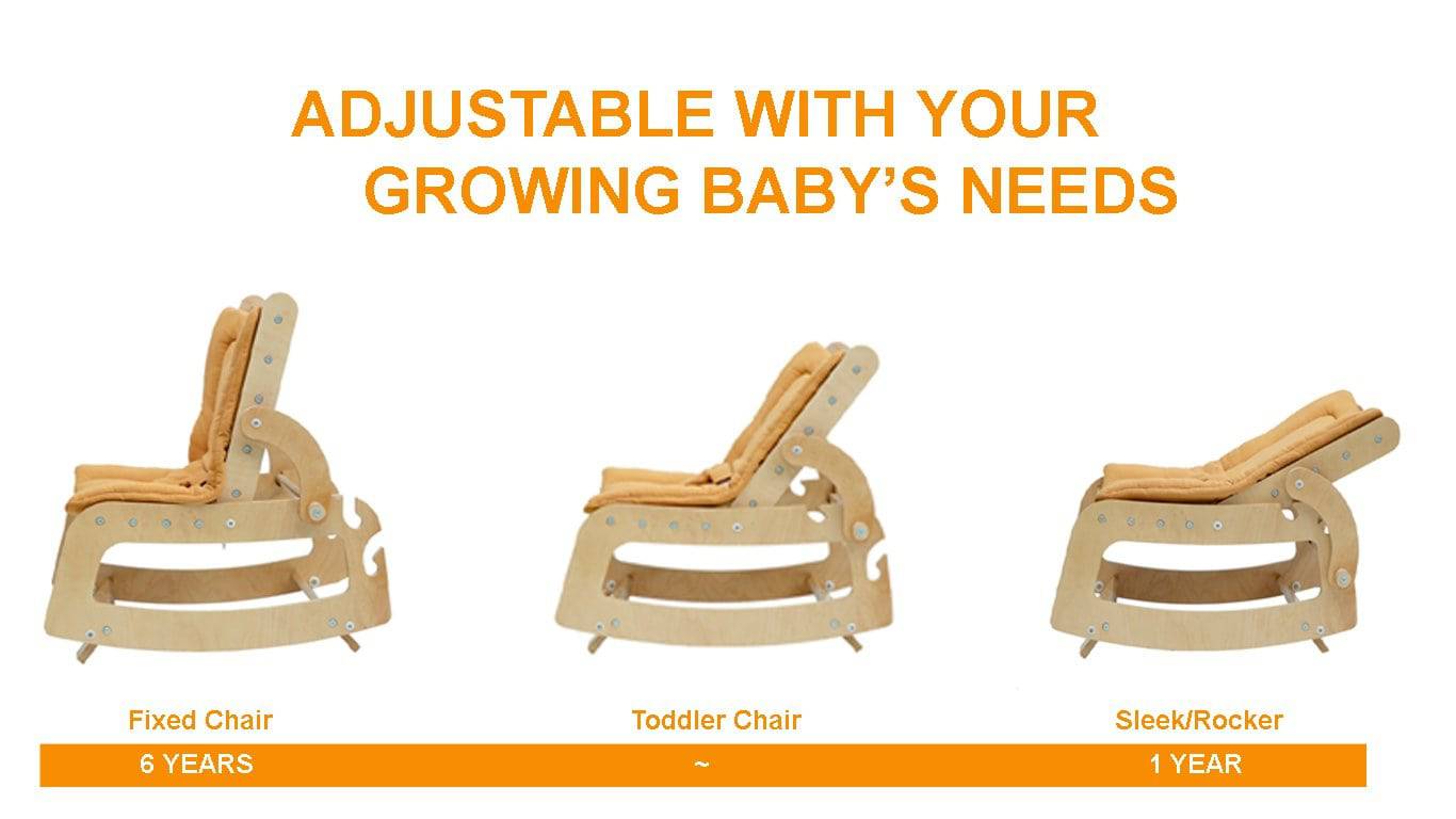 Wooden Toddler Lounger