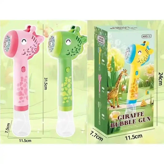 Giraffe Bubble Wand Fully Automatic Bubble Machine for Kids