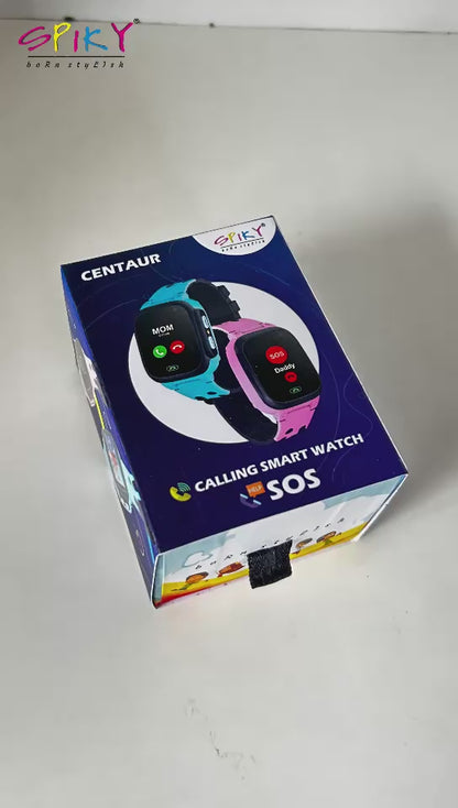 Spiky Calling SOS GPS Tracking Camera Smartwatch