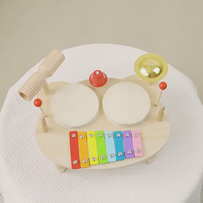 Percussion Musical Instruments Combination Set For Toddler