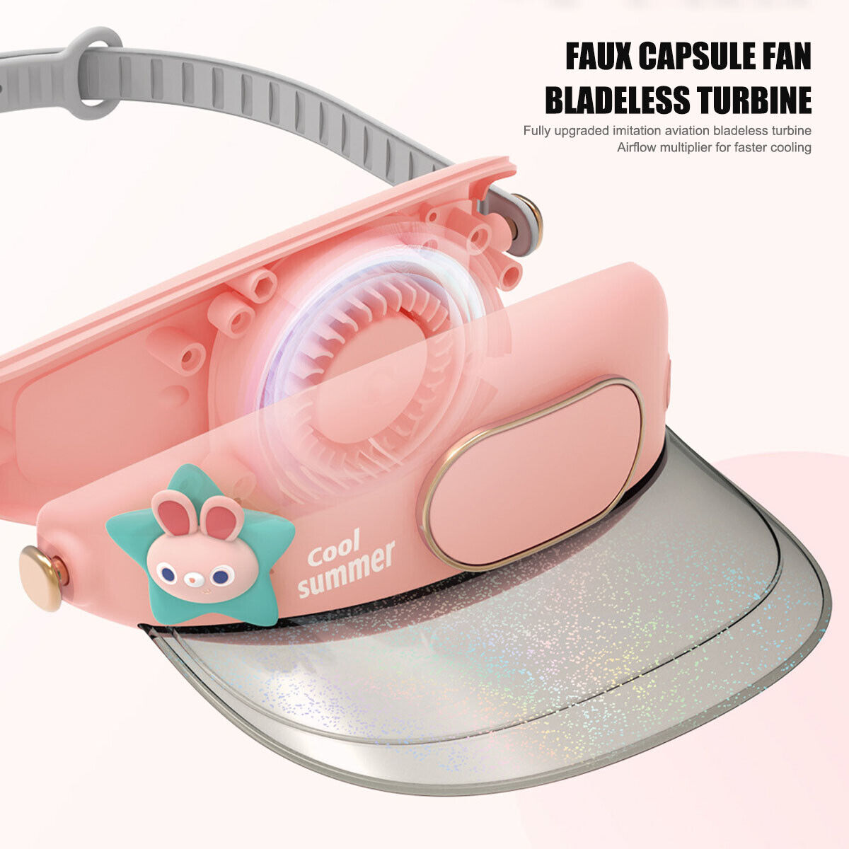 Summer Portable Fan Cooling Hat