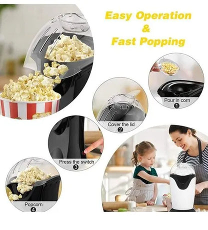 Electric Automatic Popcorn Maker