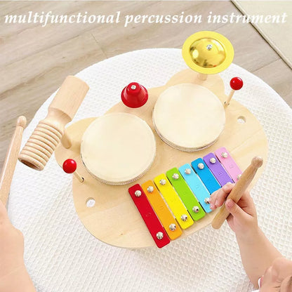 Percussion Musical Instruments Combination Set For Toddler