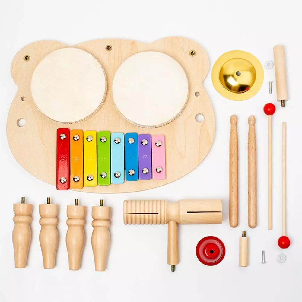 Percussion Musical Instruments Combination Set For Toddler