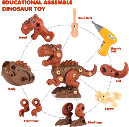 DIY Dinosaur Toys for kids Learning Building Sets