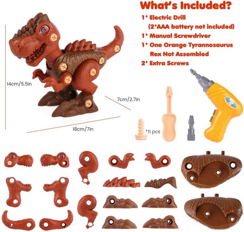 DIY Dinosaur Toys for kids Learning Building Sets