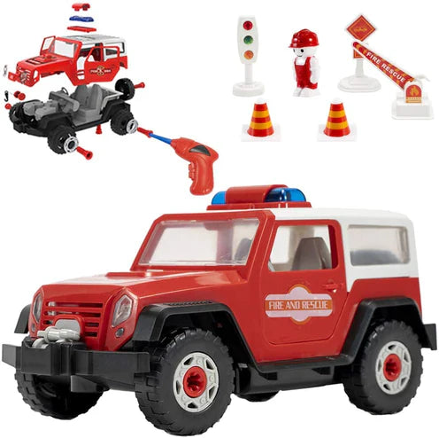 STEM Assemble Toys Fire Engine