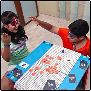 Super Math Spy Board Games - A Fun Mental Math Game