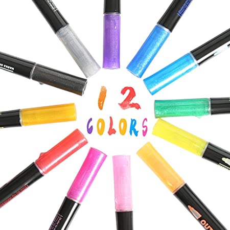 Stic Colorstix Sketch Pens Pack of 12 Multicolour Online in India, Buy at  Best Price from Firstcry.com - 10559709