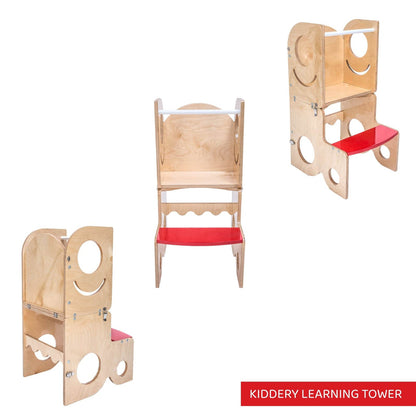 Learning Tower Cum Table & Chair Set
